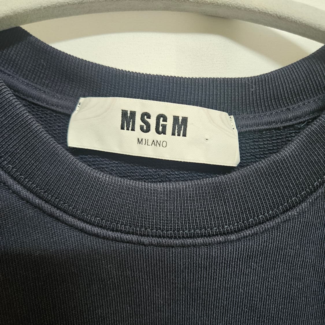 MSGM 레이스업 롱 맨투맨 원피스 S 상품이미지3