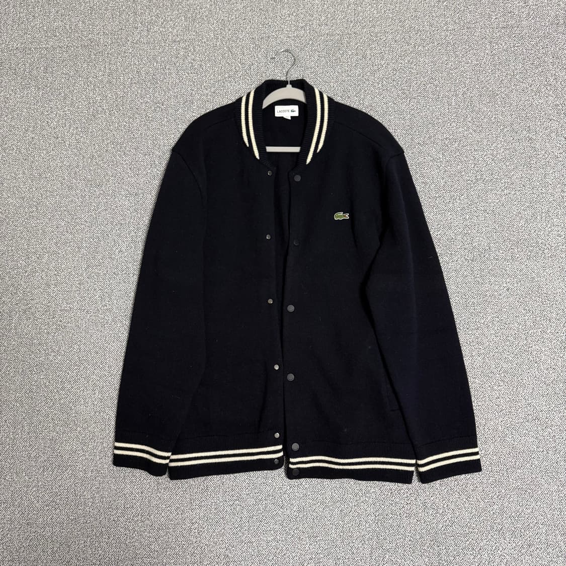 라코스테 가디건 스타디움 자켓 다크네이비 6사이즈 US XL 상품이미지1
