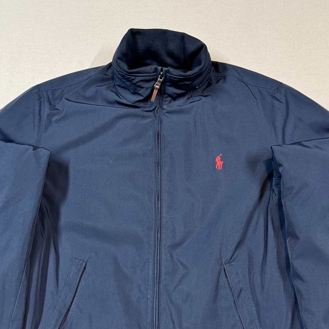 M) 폴로 랄프로렌 네이비 폴리쉘 히든후드 페리 자켓 상품이미지2