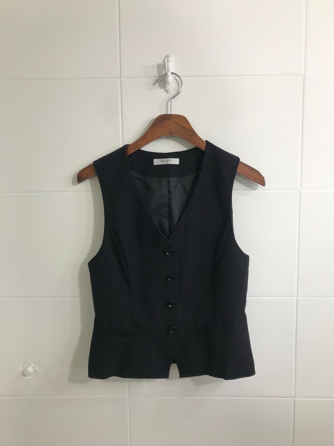 네이비 니혼진 프레피 케이프 코디세트 상품이미지6