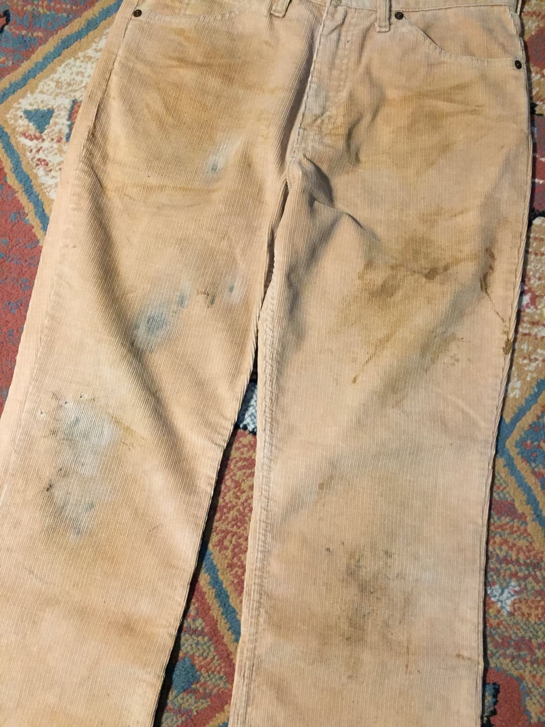 80‘s jc penny 플레어 코듀로이 팬츠 상품이미지3