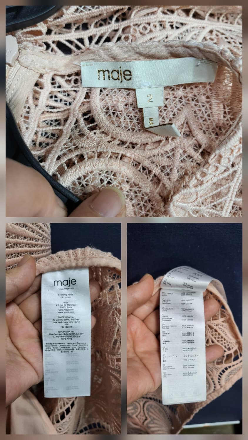 마쥬 언발란스 원피스 상품이미지9