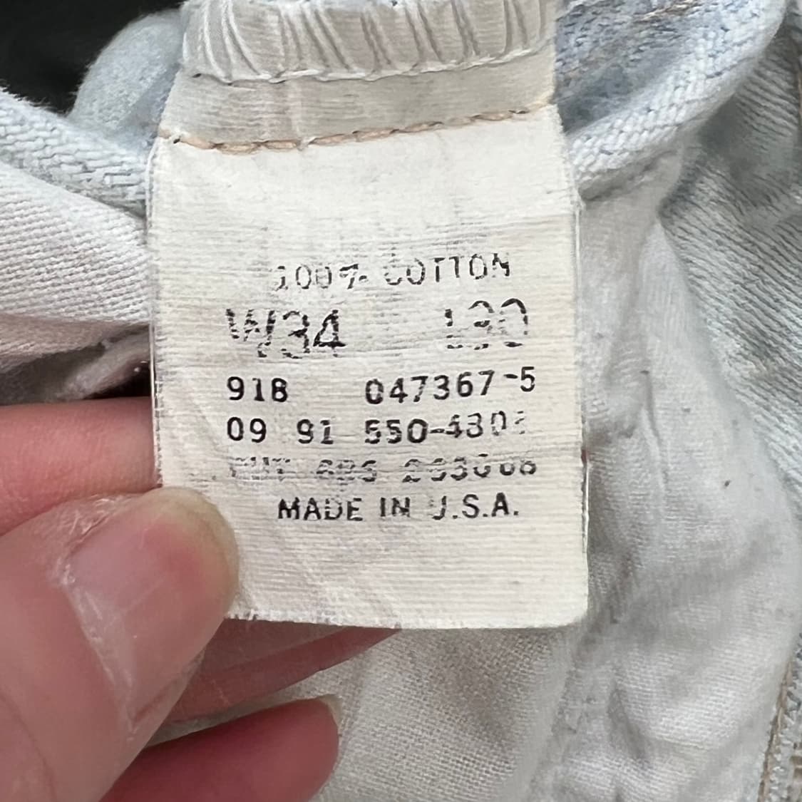 Usa리바이스 550 데님팬츠 r2412 상품이미지7