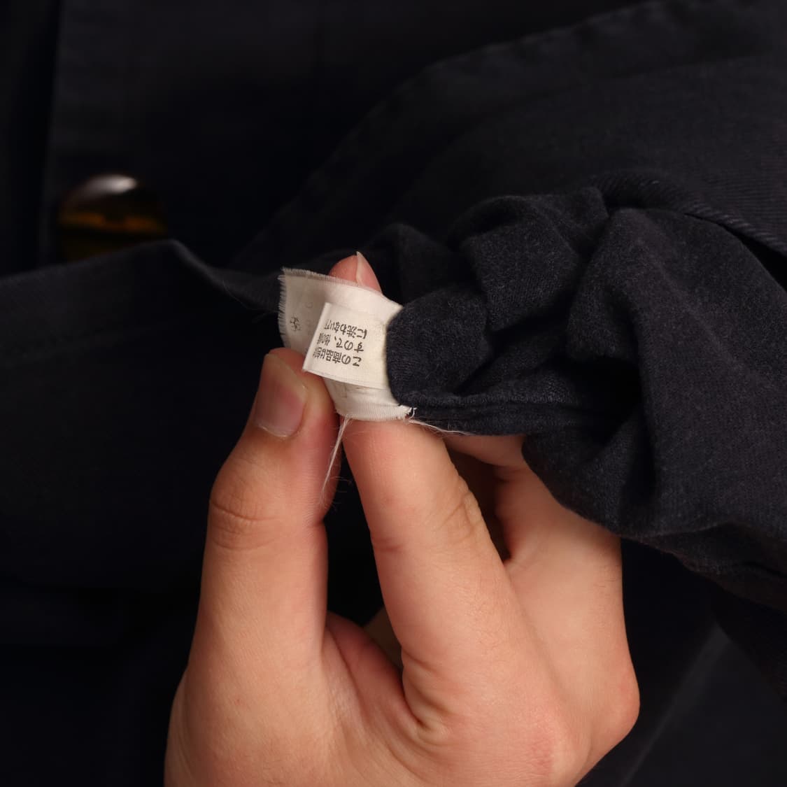 90'S 일본빈티지 코튼 싱글 코트 A1367 상품이미지6