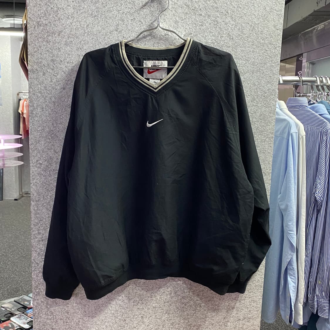 나이키 미들로고 블랙 웜업 B3170 상품이미지2