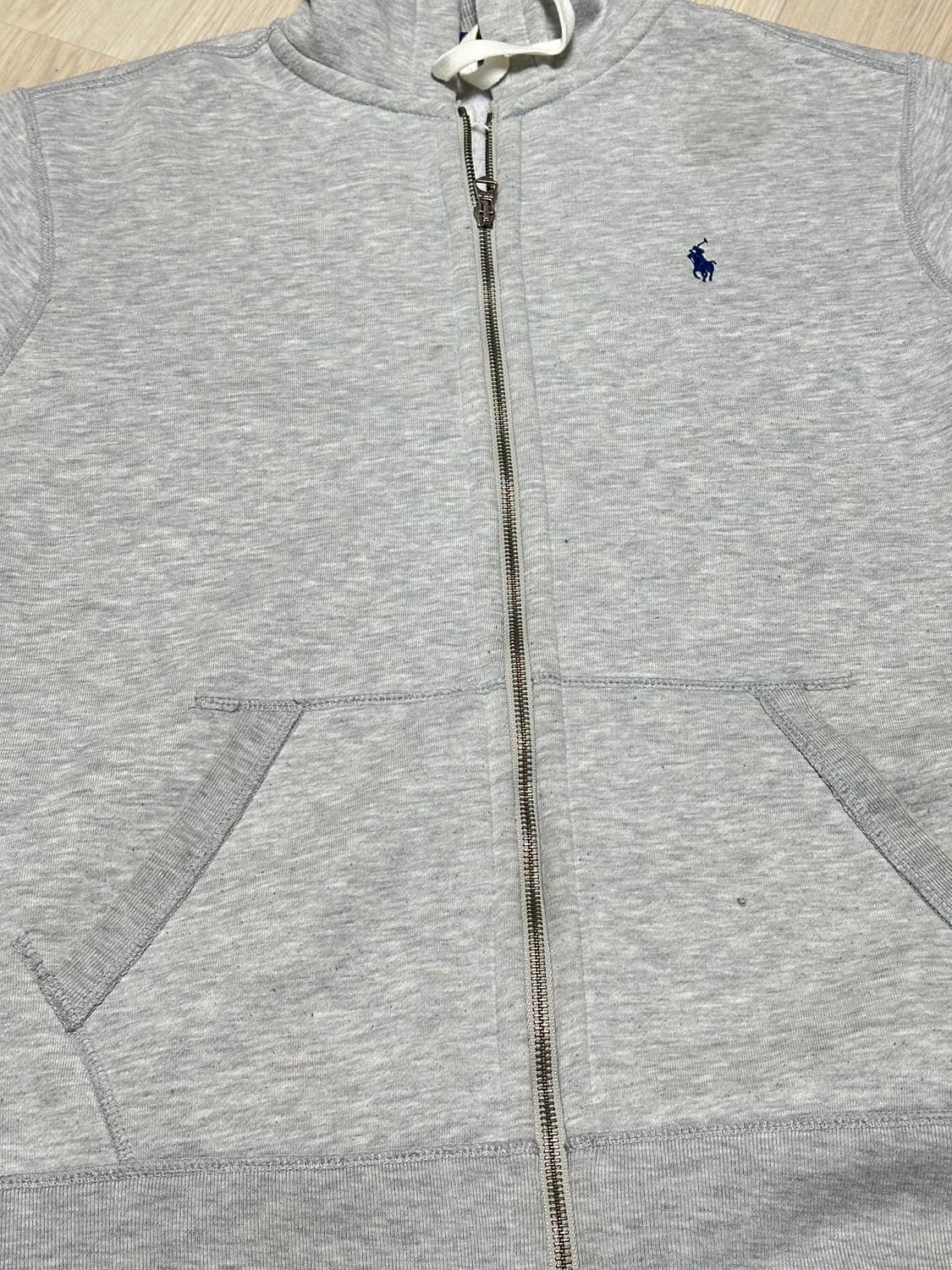 폴로 랄프로렌 신형 네이비포니 써멀 후드집업 그레이 상품이미지5