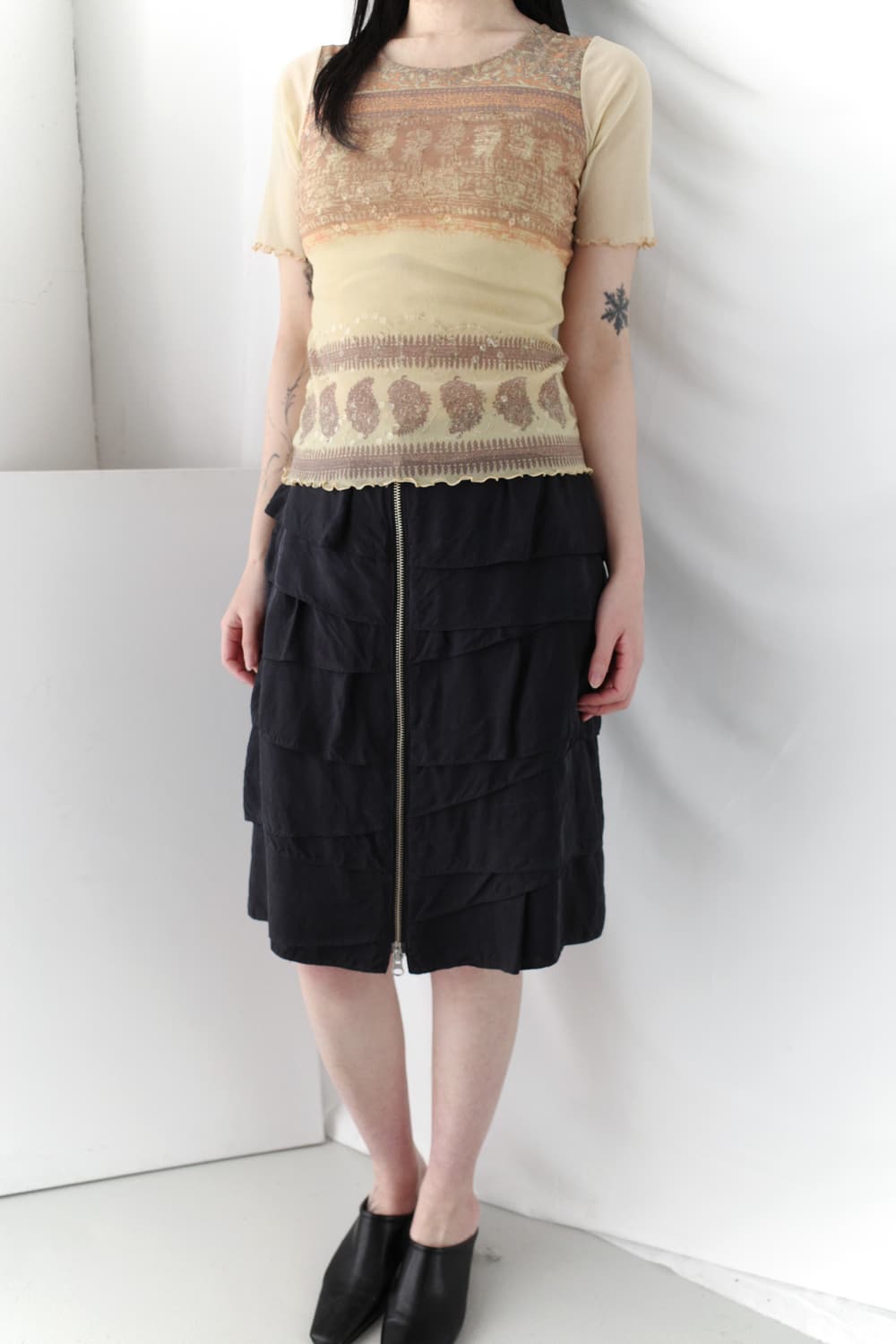 michael kors) cancan zip-up skirt 상품이미지9