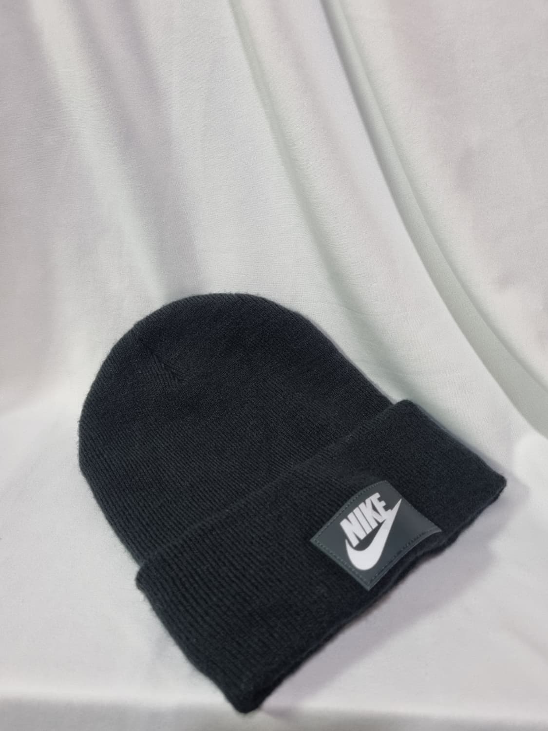 나이키 블랙 울혼방 비니 모자 상품이미지1