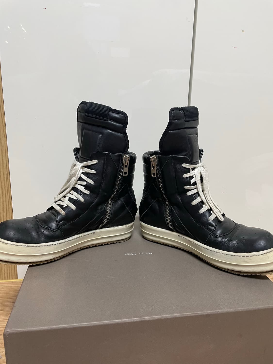 릭오웬스 지오바스켓 검검 상품이미지3