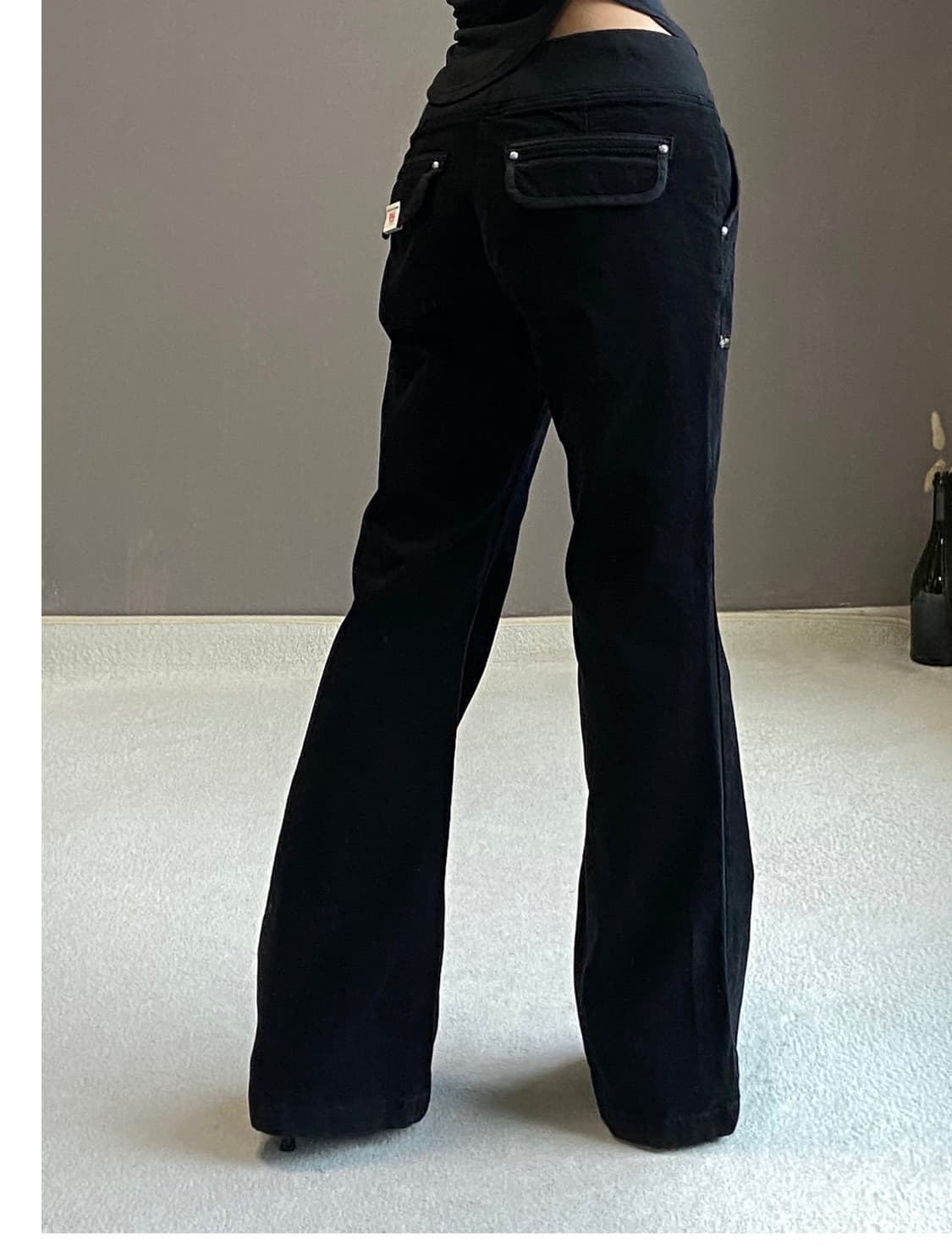 비츠앤밥스 TITAN BOOTSCUT PANTS 로우라이즈 부츠컷 상품이미지2