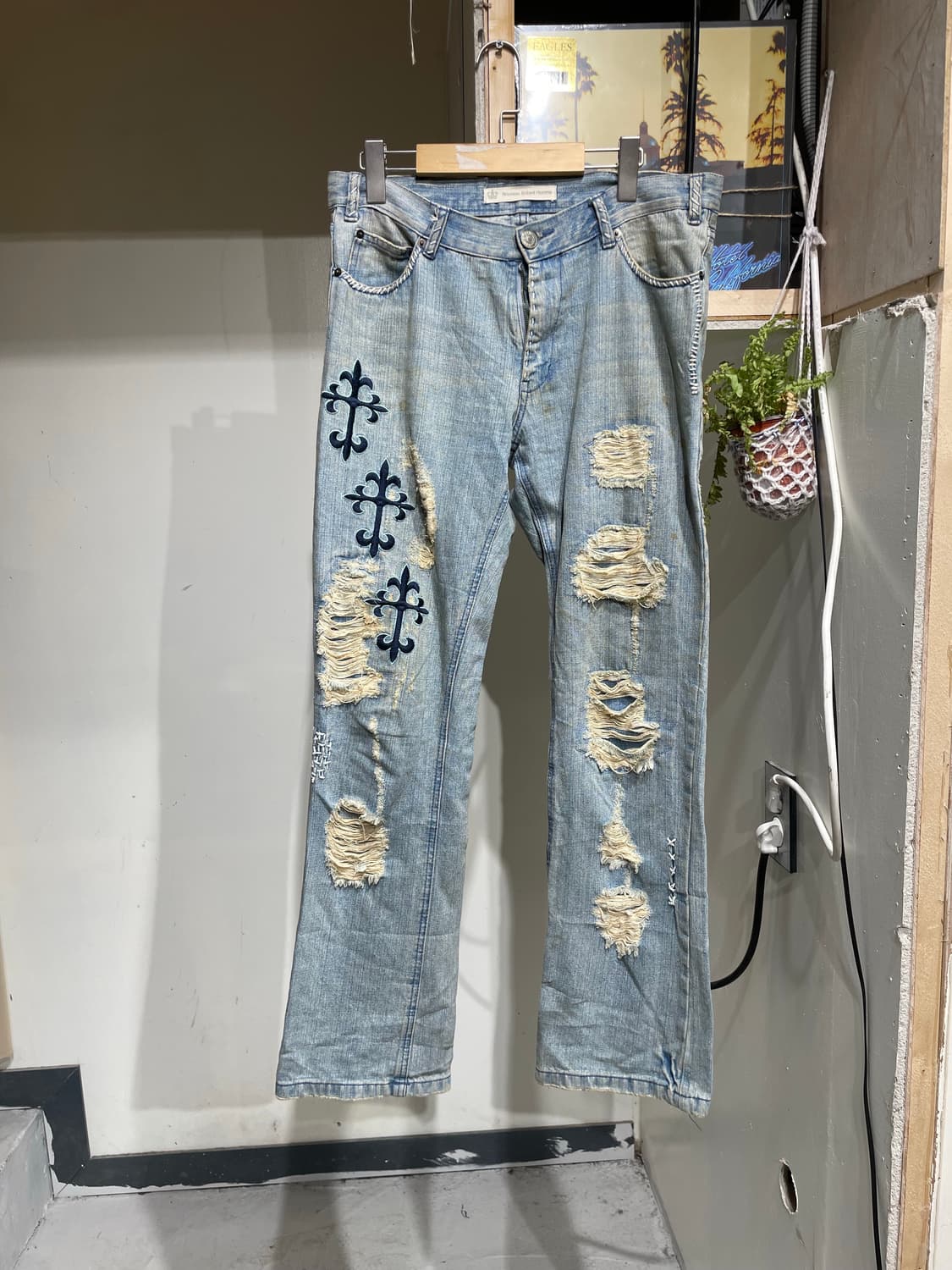 빈티지 y2k데님팬츠  상품이미지1