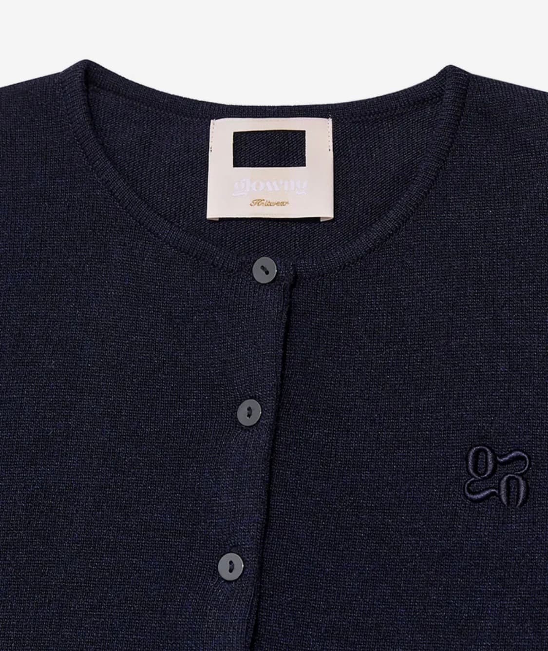 글로니 EDDY KNIT TOP (NAVY) 상품이미지2