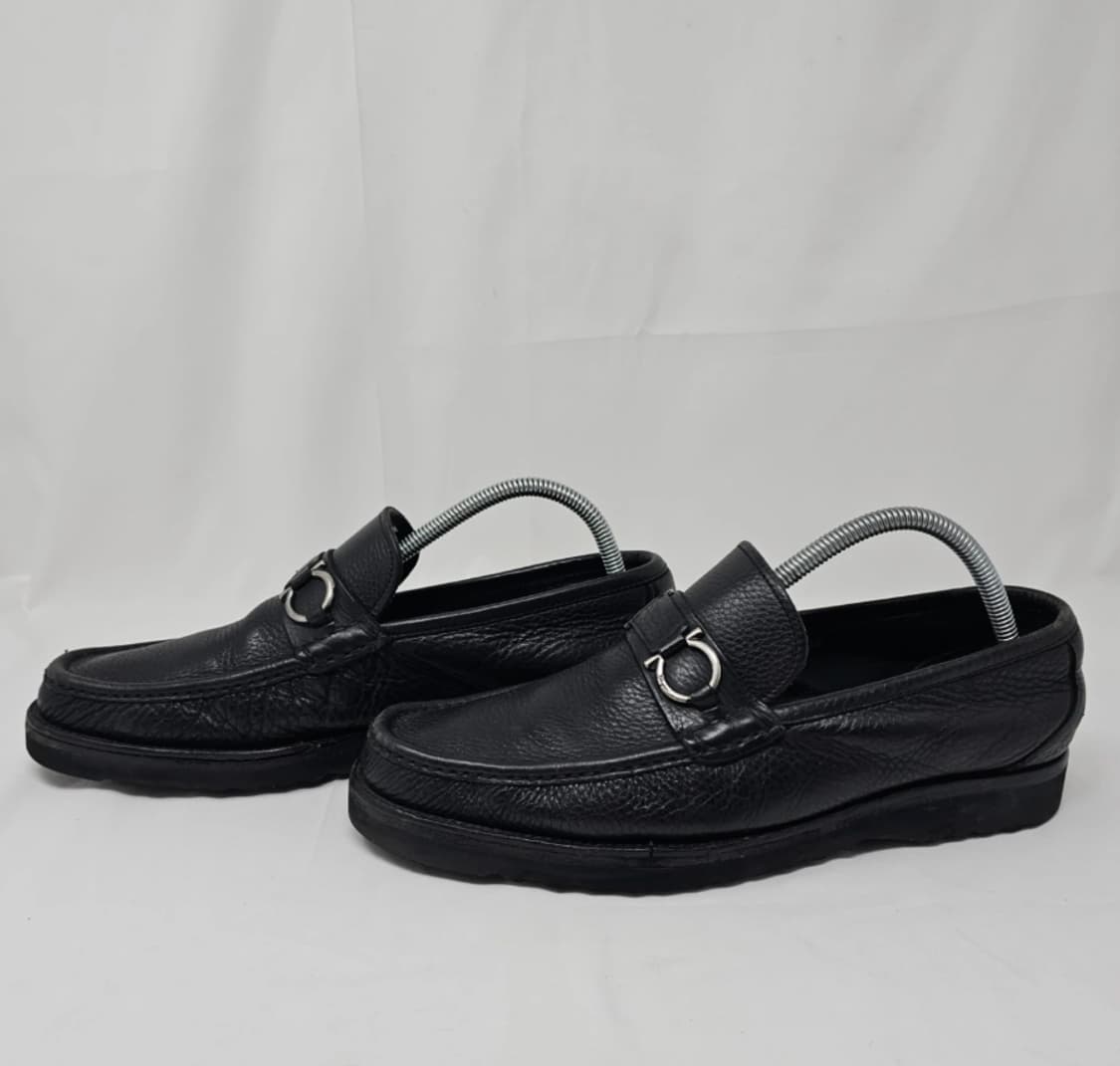 페라가모 간치니 블랙 로퍼 7.5 (260mm) 상품이미지5