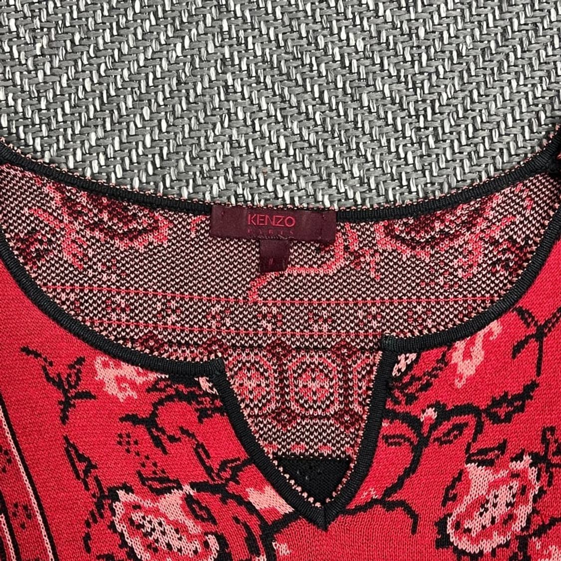 겐조 플라워 펀칭 니트 v0998 상품이미지6