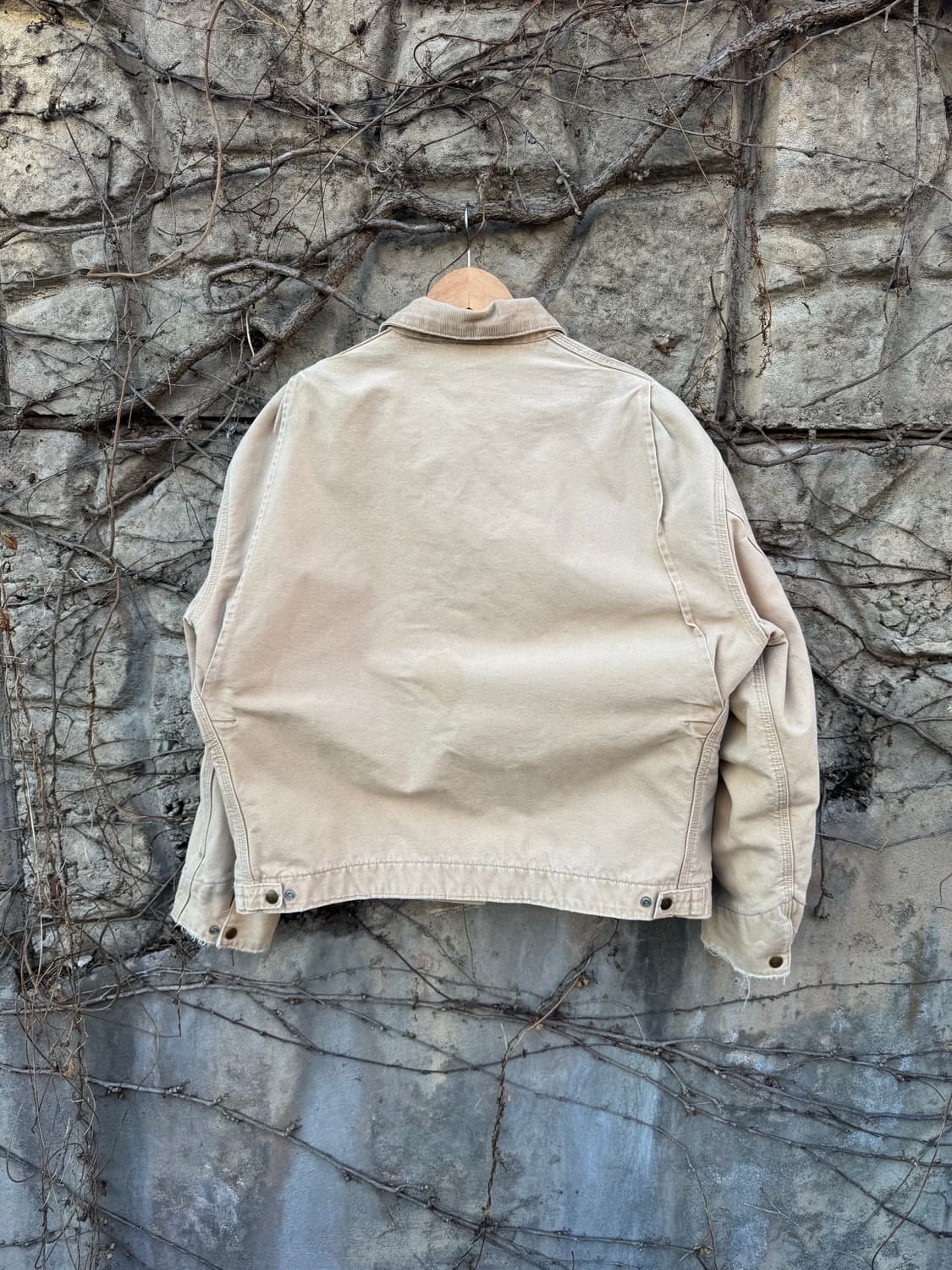 90s 칼하트 빈티지 j43 wet 하드페이딩 디트로이트 워크 자켓 상품이미지2