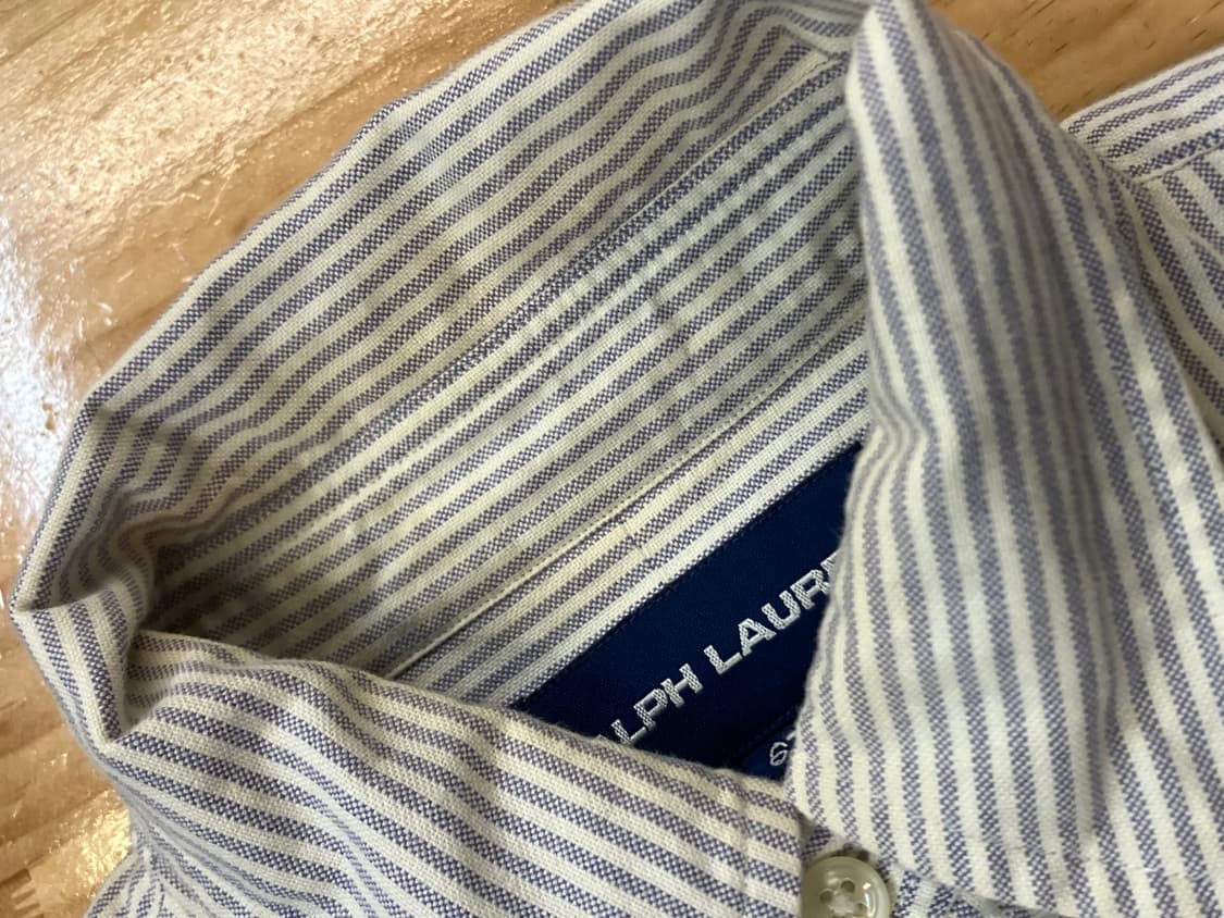 폴로 랄프로렌 스트라이프 셔츠 스카이블루   #csz2608 상품이미지6