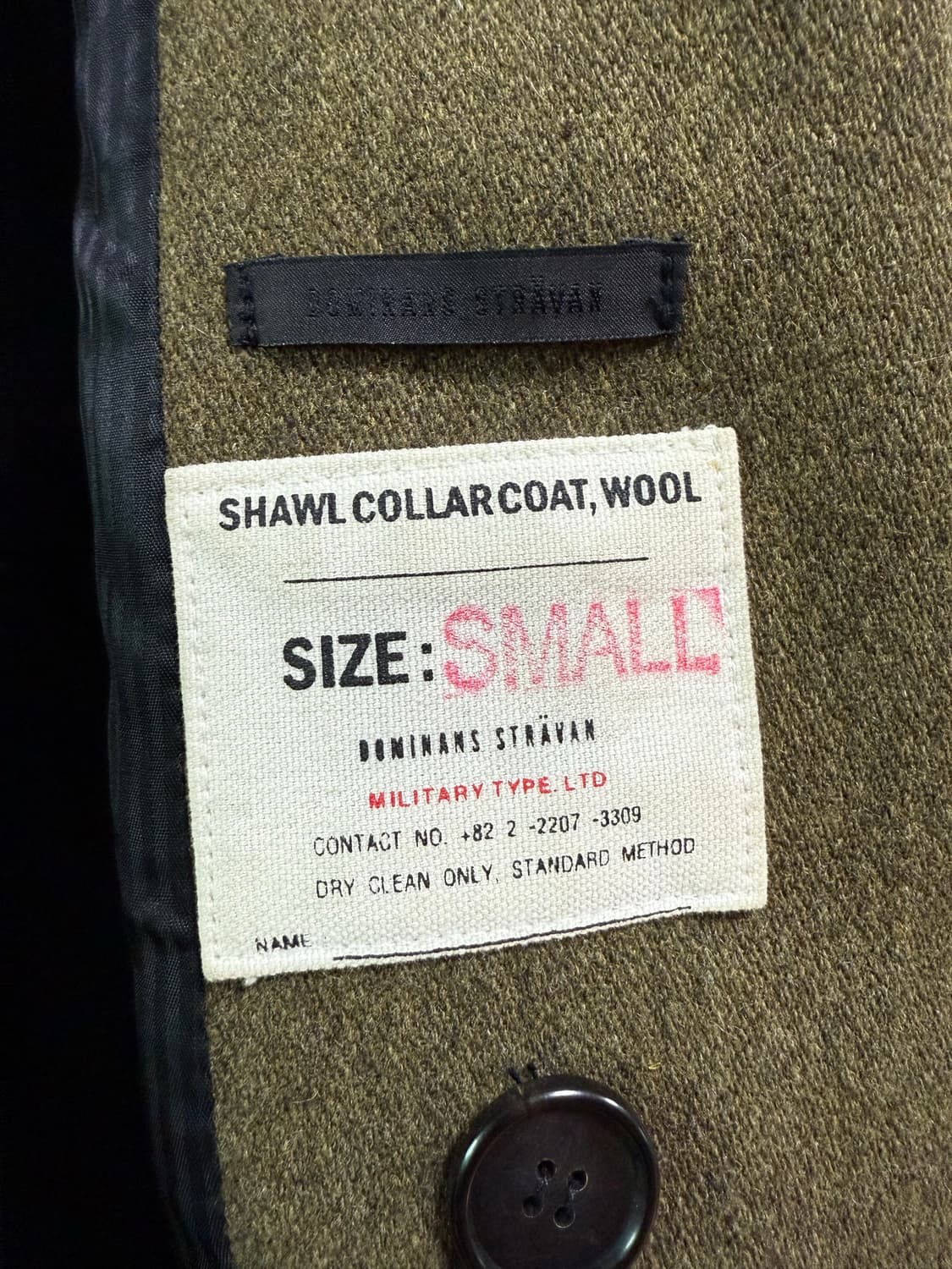 [s] 도미넌스 스트라반 울코트 상품이미지5