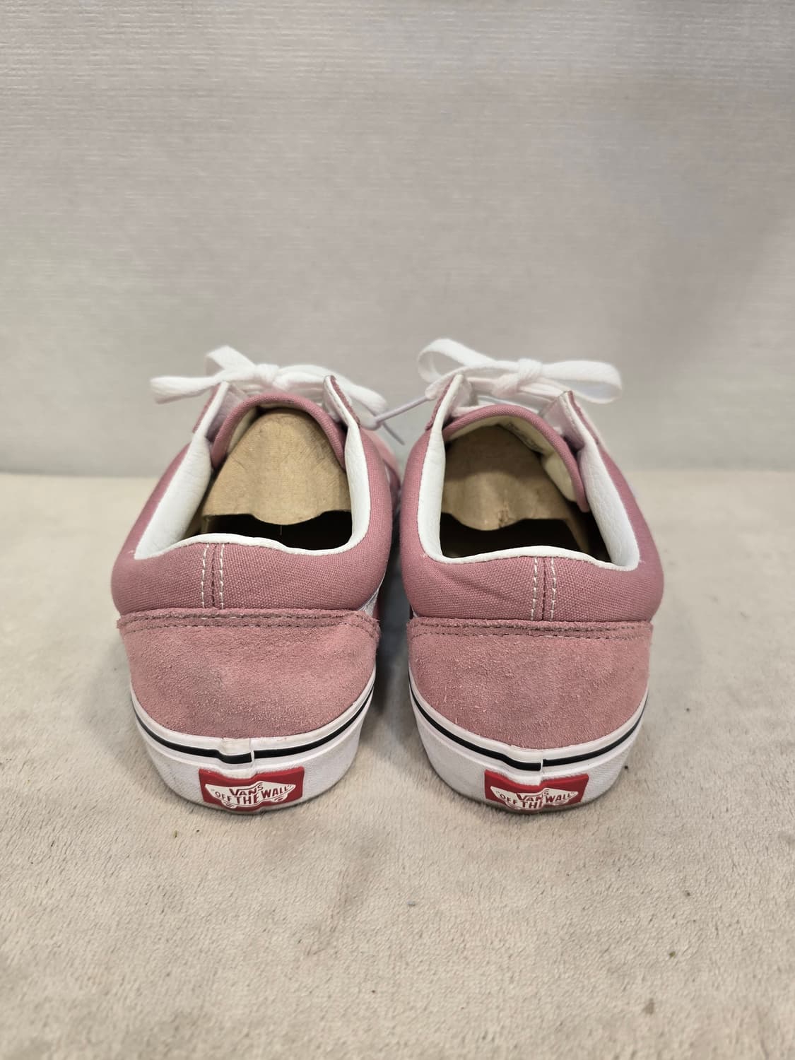 거의새거) 반스 올드스쿨 핑크 스웨이드 스니커즈 275 상품이미지4