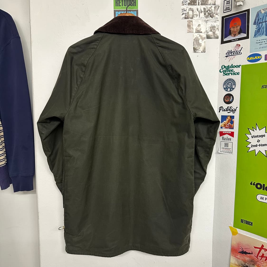 바버 뷰포트 왁스 자켓 ‘세이지’ 상품이미지6