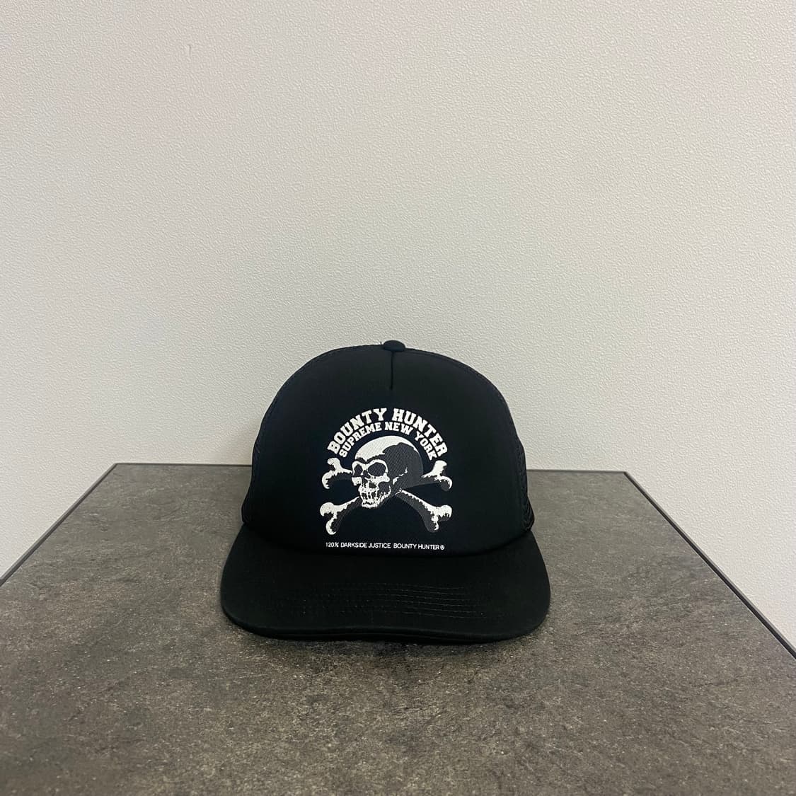 (OS) 슈프림 바운티 헌터 메쉬 백 5패널 캡 모자 블랙 23FW 상품이미지1