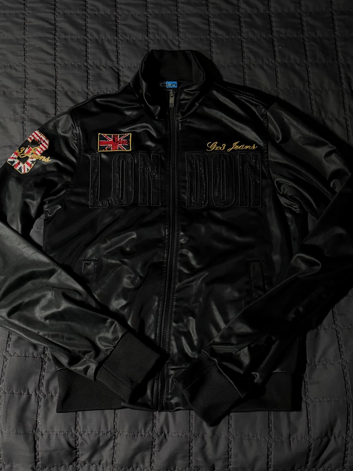 히스테릭 글래머 빈티지 런던 블랙 져지 S 상품이미지1