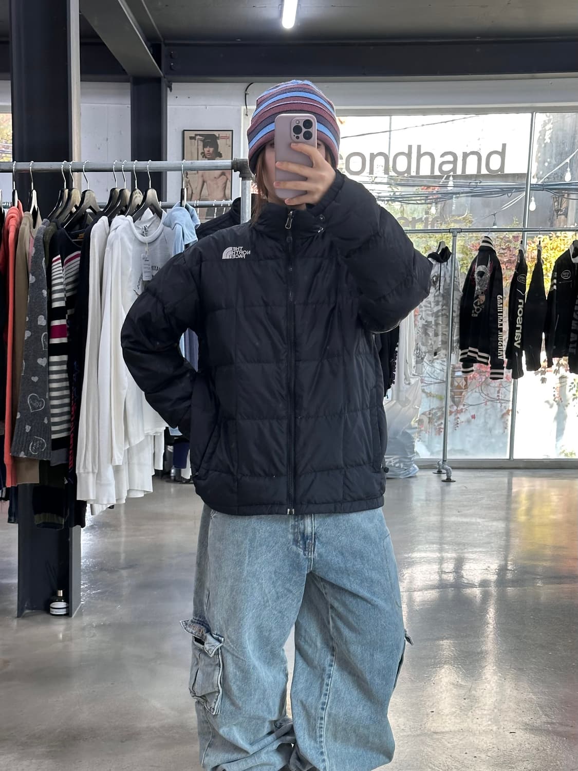 노스페이스 700 어코드 패딩 상품이미지4