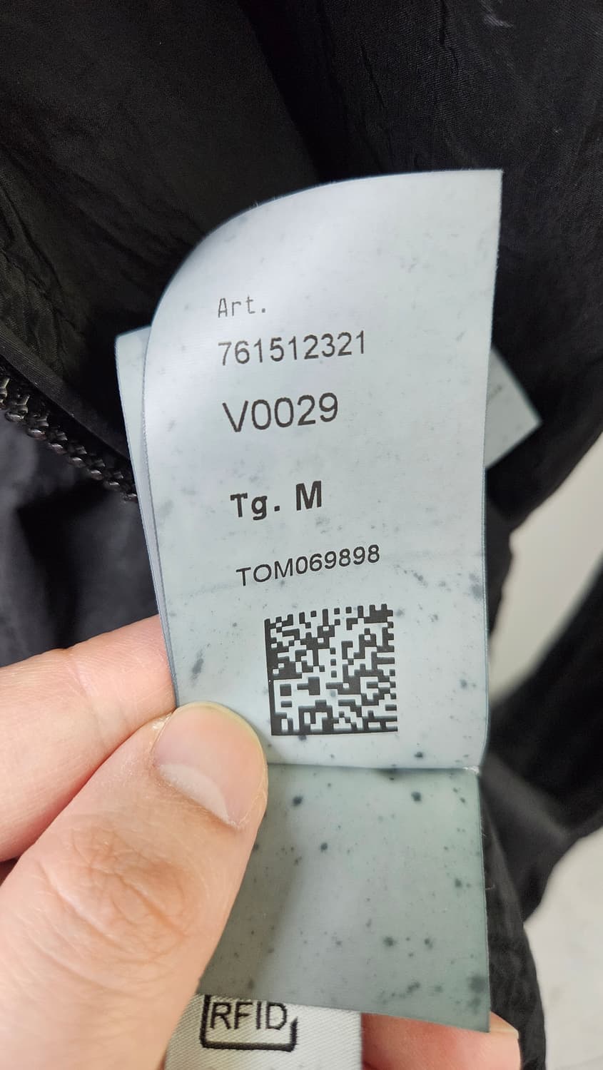 스톤아일랜드 나일론메탈 오버셔츠 블랙(M) 상품이미지9