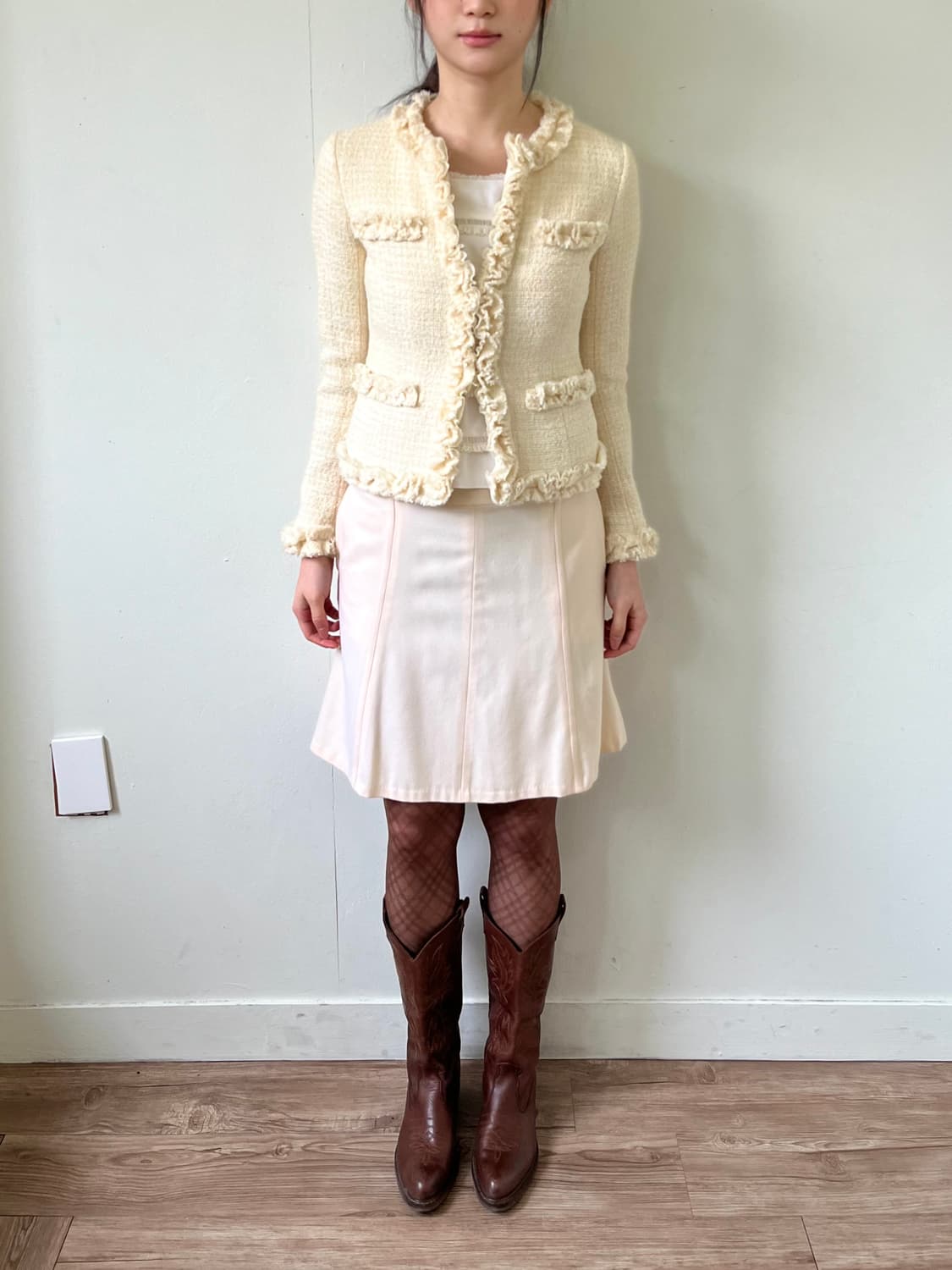 peyton place 트위드 자켓 상품이미지7