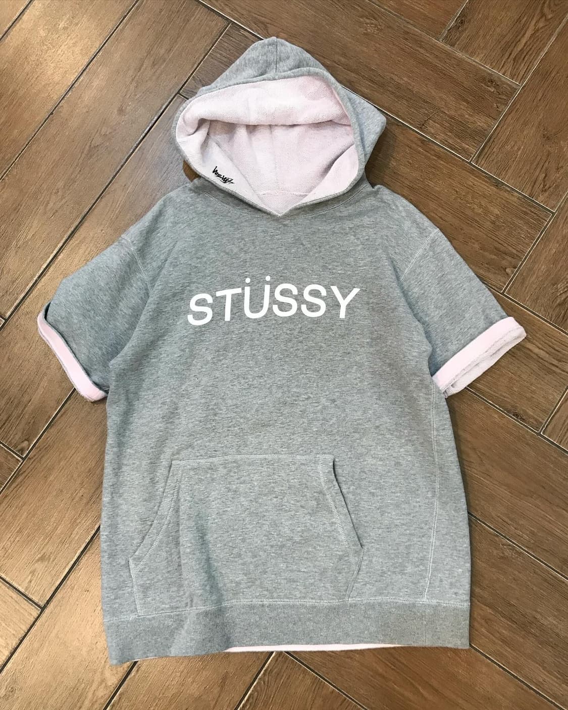 Stussy Logo Half Hood Sweat Shirt 상품이미지6