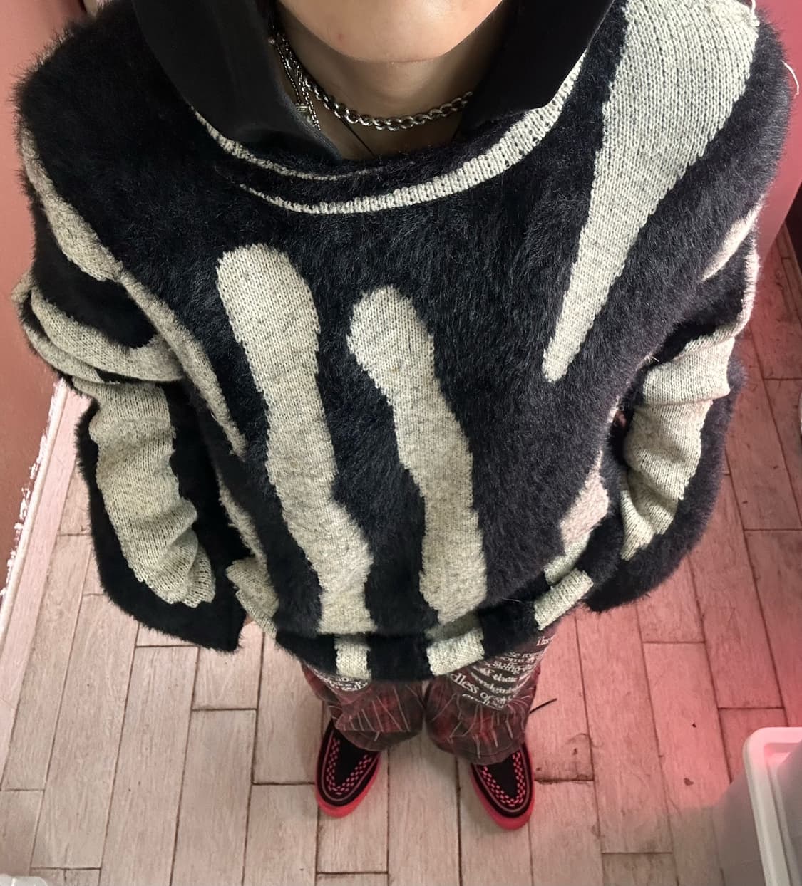 hairy over-fit knit 상품이미지1