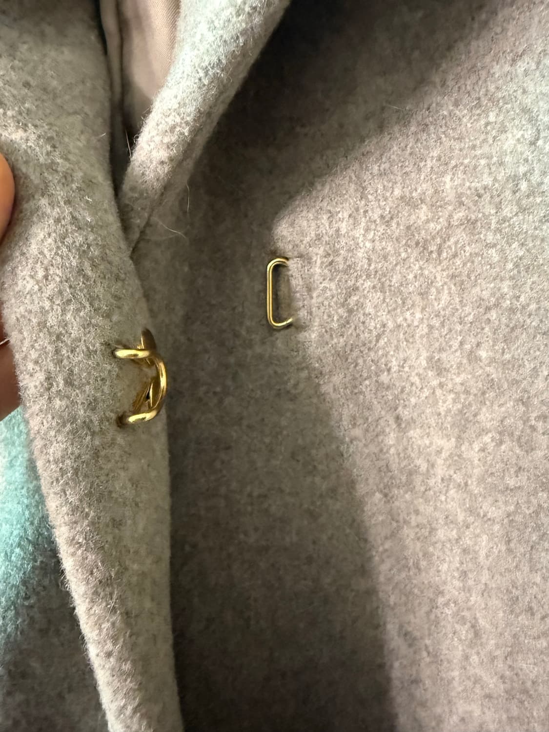 유나이티드 애로우즈  tessuti  이태리  패브릭코트  55  상품이미지5