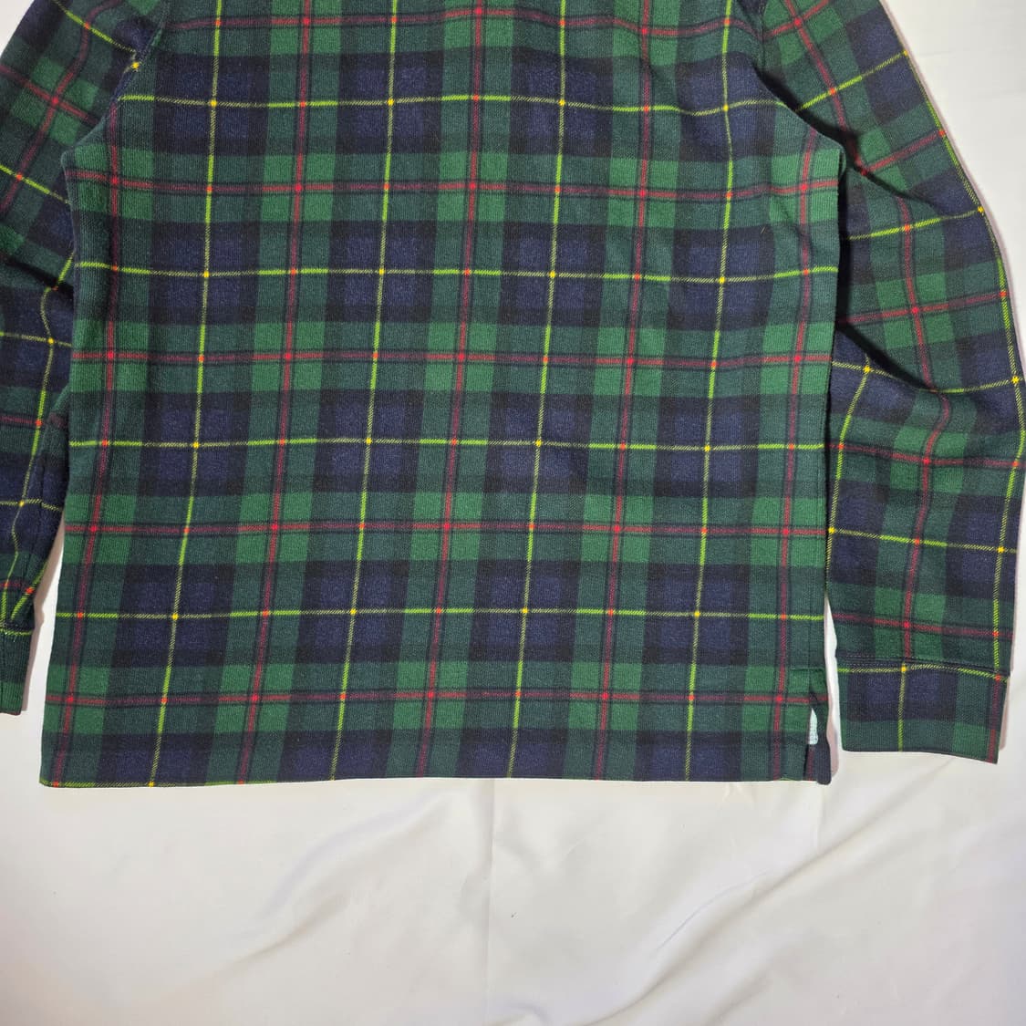 [M]폴로 랄프로렌 타탄체크 반집업 니트(QR정품인증) 상품이미지8