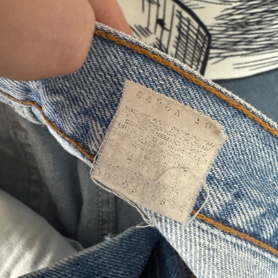 90s 리바이스 505 W34L30 (미국 554공장) 상품이미지6