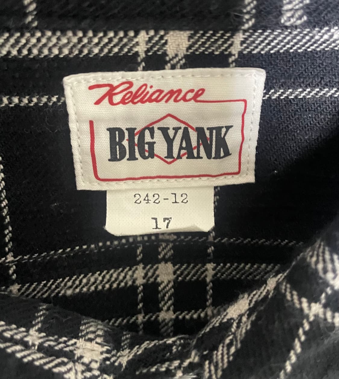 [빅얀크] 아나토미카 블랙 플라넬 셔츠 / 17 상품이미지5