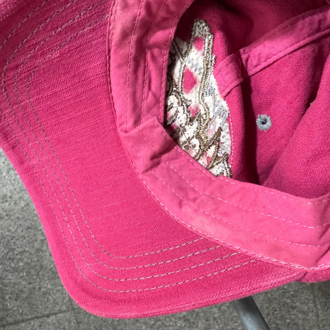 메트로시티 빈티지 로고 볼캡 상품이미지7