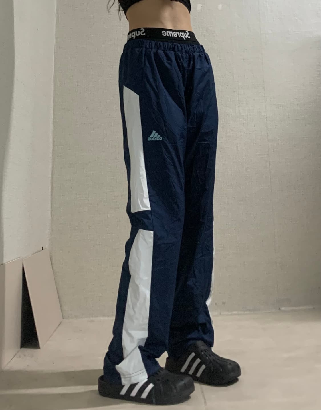 Adidas navy training pants 상품이미지8