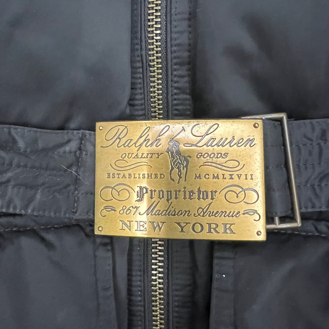 랄프로렌 벨티드 패딩 상품이미지3
