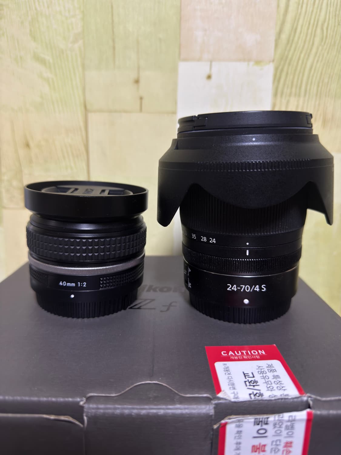 니콘zf 바디 및 40mm f2+24-70 f4 상품이미지9