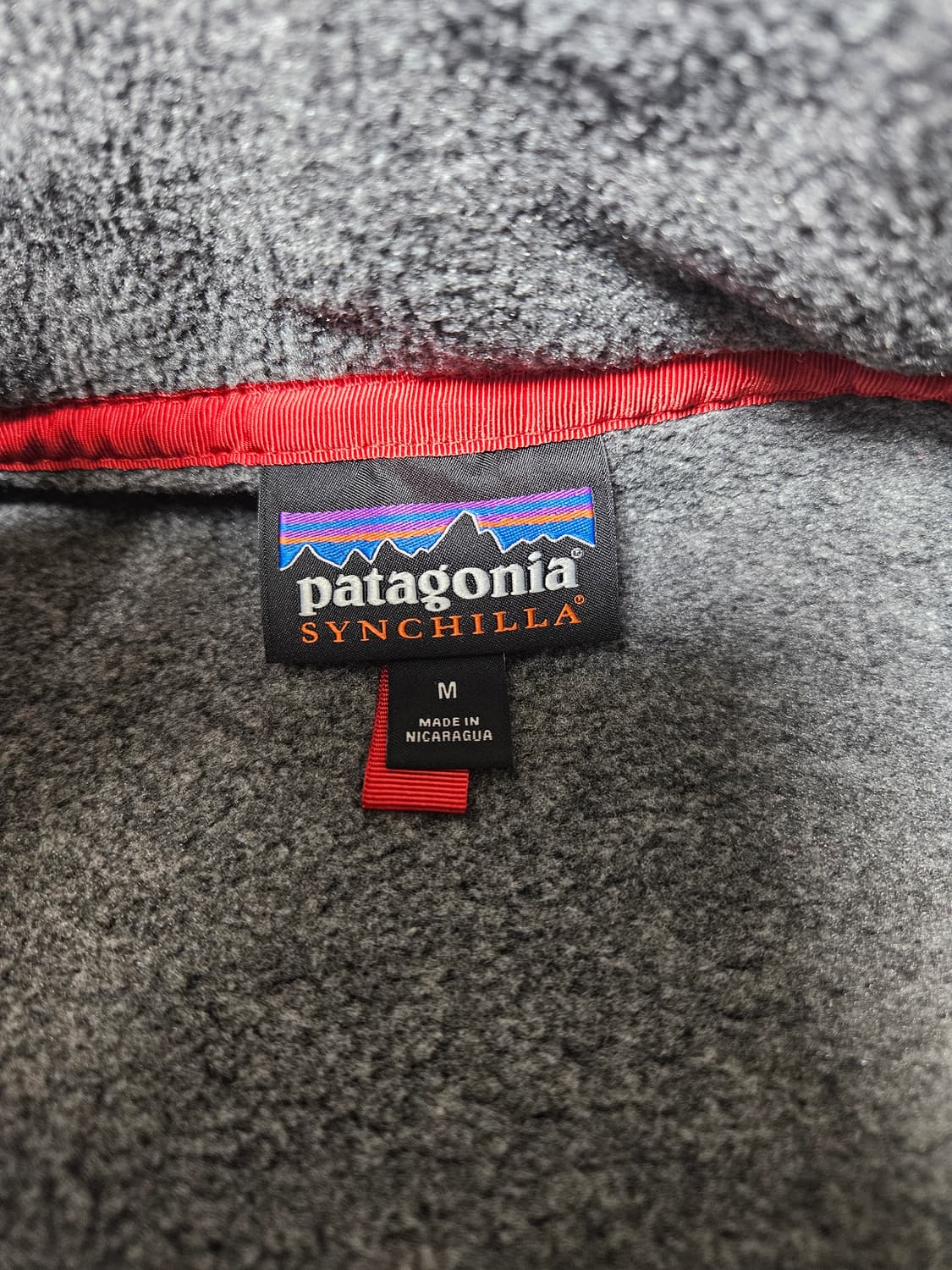 파타고니아 신칠라 빈티지신칠라 니켈 그레이 M 상품이미지5