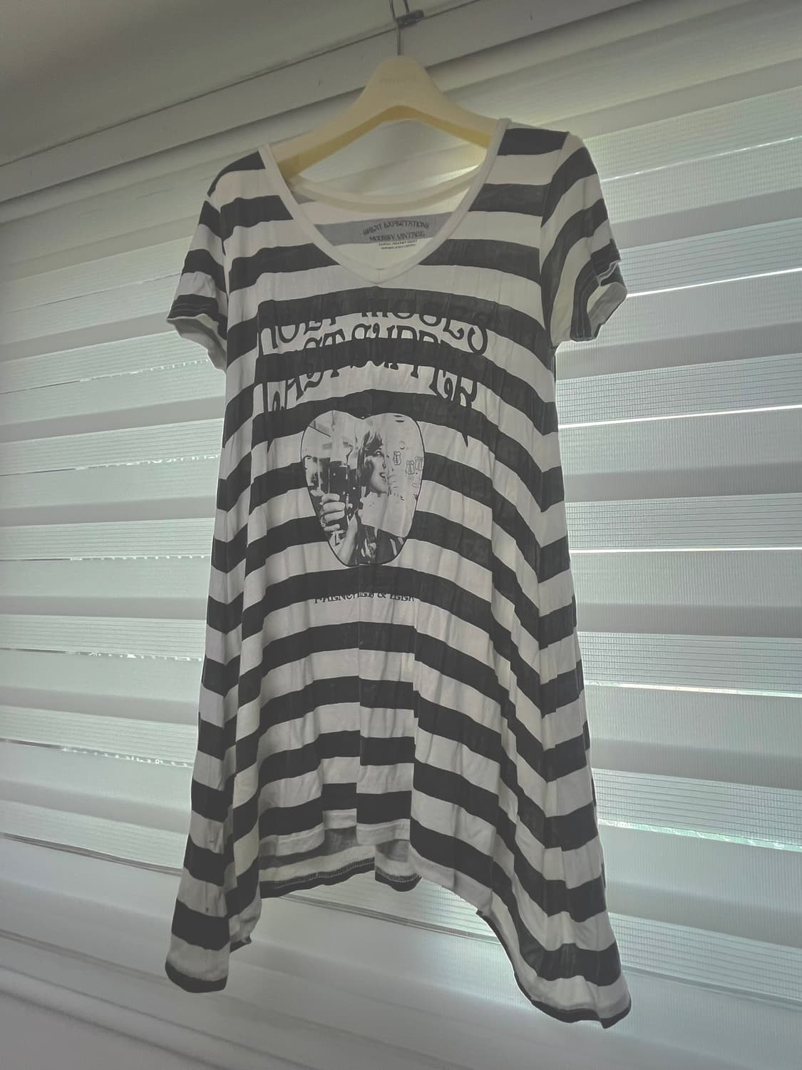 moussy 빈티지 언발란스 반팔 상품이미지2