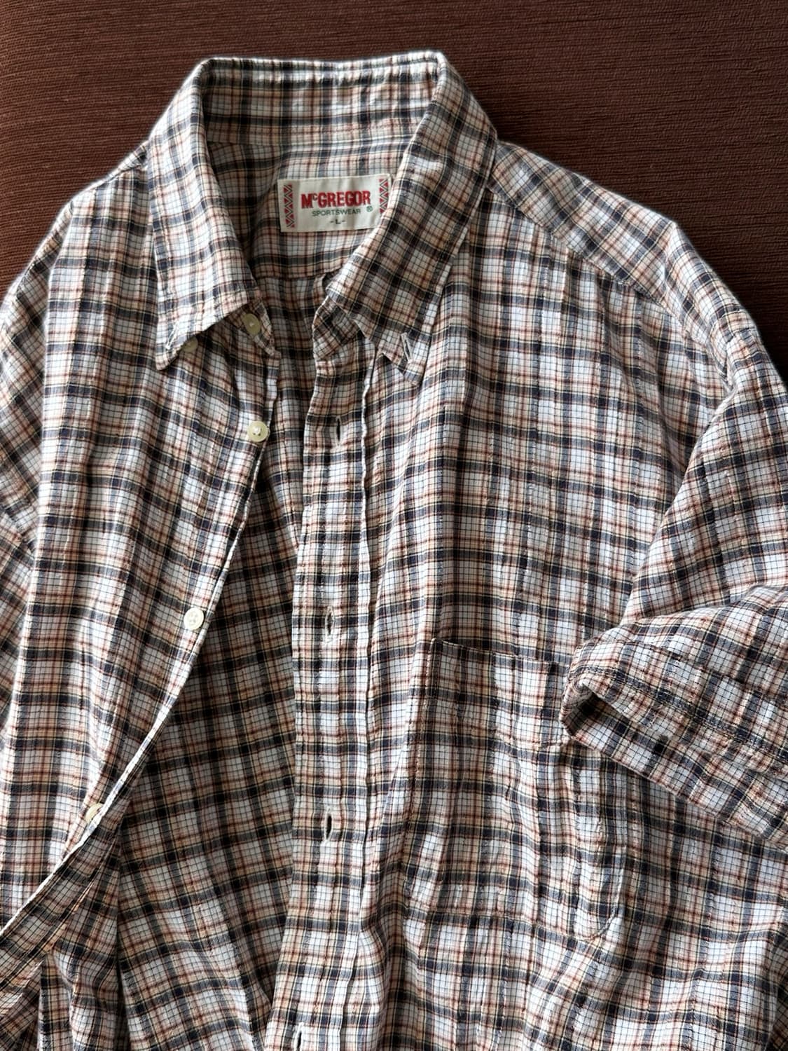 Natural cotton volume fabric H/S shirt 상품이미지8