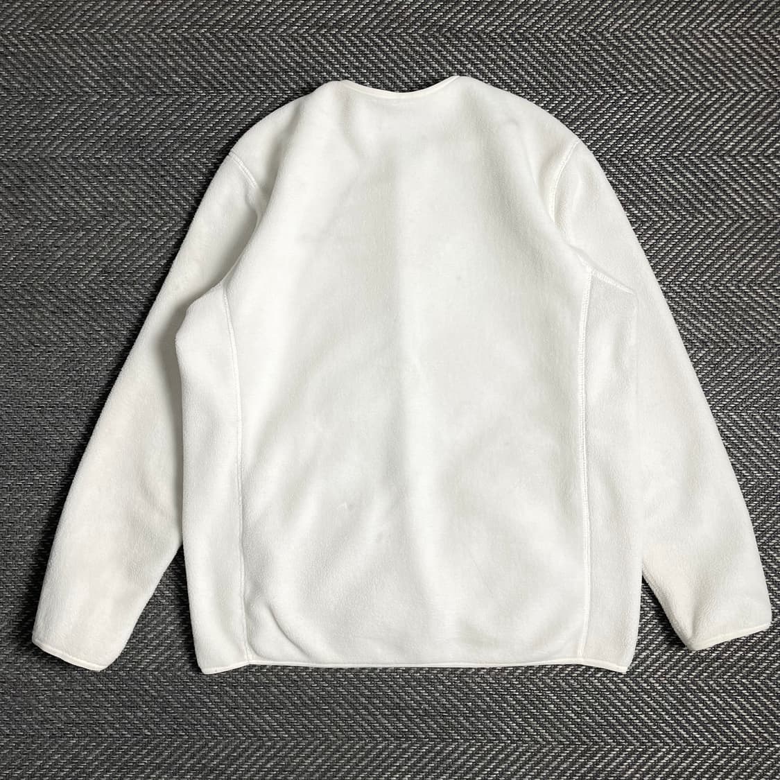 노스페이스 화이트 플리스 가디건 자켓 y 4935 상품이미지4