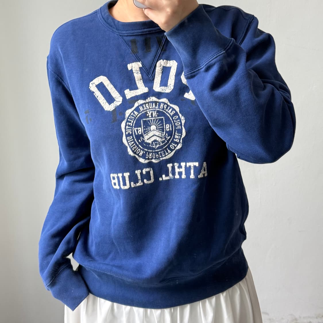 [L] 폴로 블루 맨투맨 상품이미지2