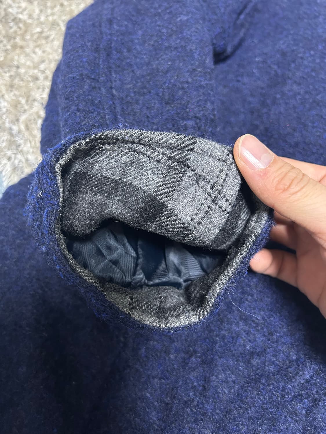 일본판 두클라세 울 코트자켓 105~110 상품이미지6