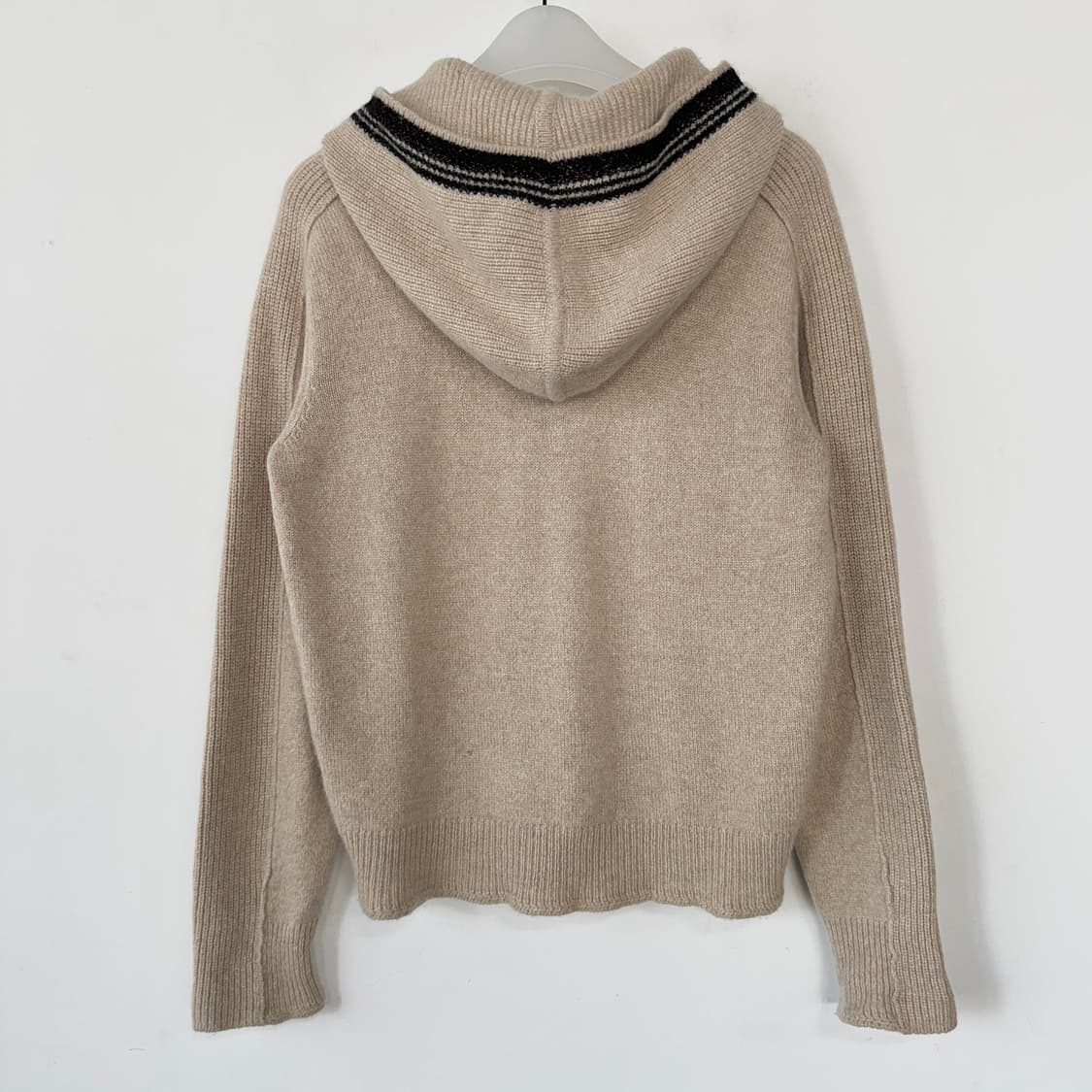 타임 TIME 글리터 라인 울캐시 후디 상품이미지7