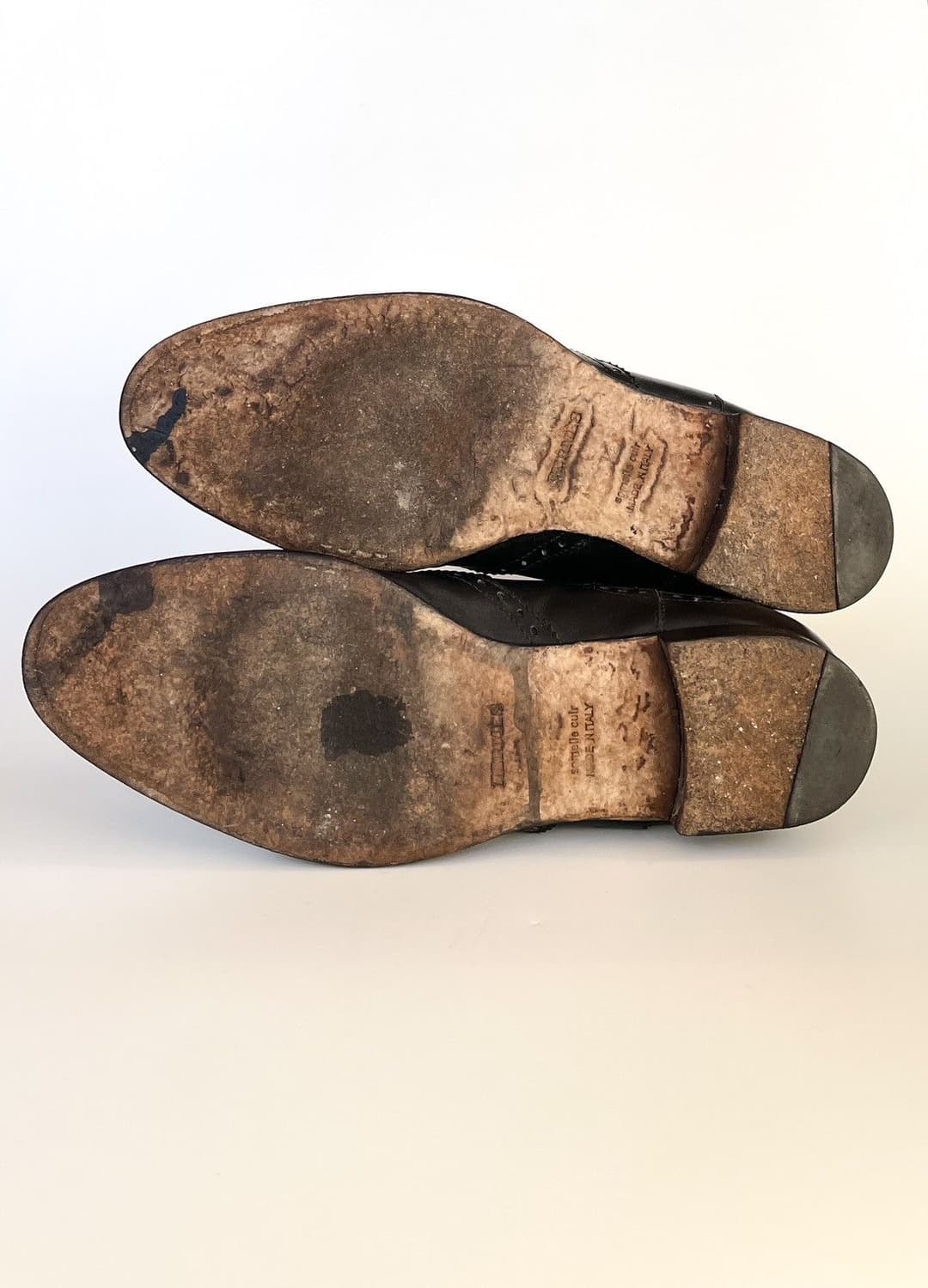 Hermes leather wing tip chelsea boots  상품이미지6