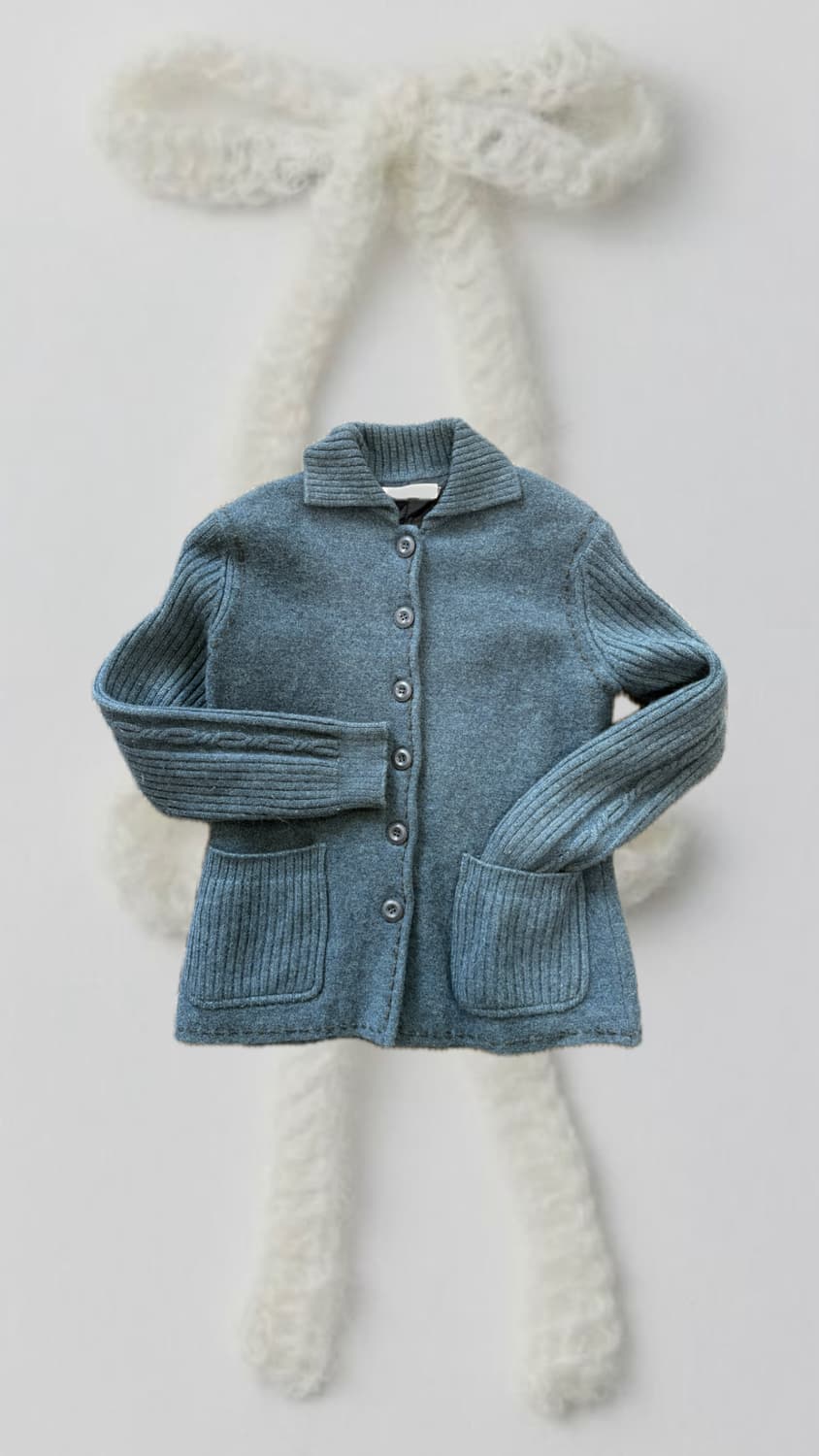 Blue stitch 가디건 상품이미지1