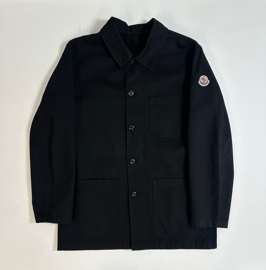 몽클레르 23s/s 캔버스 워크 자켓 (2) 블랙 상품이미지1