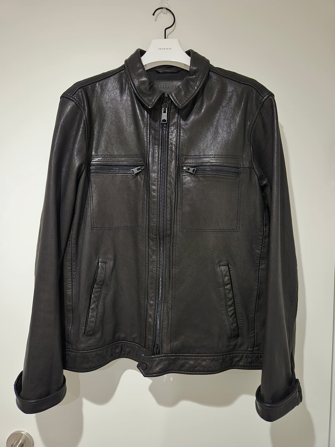 [올세인츠] 라크 레더자켓 ML141H 상품이미지1