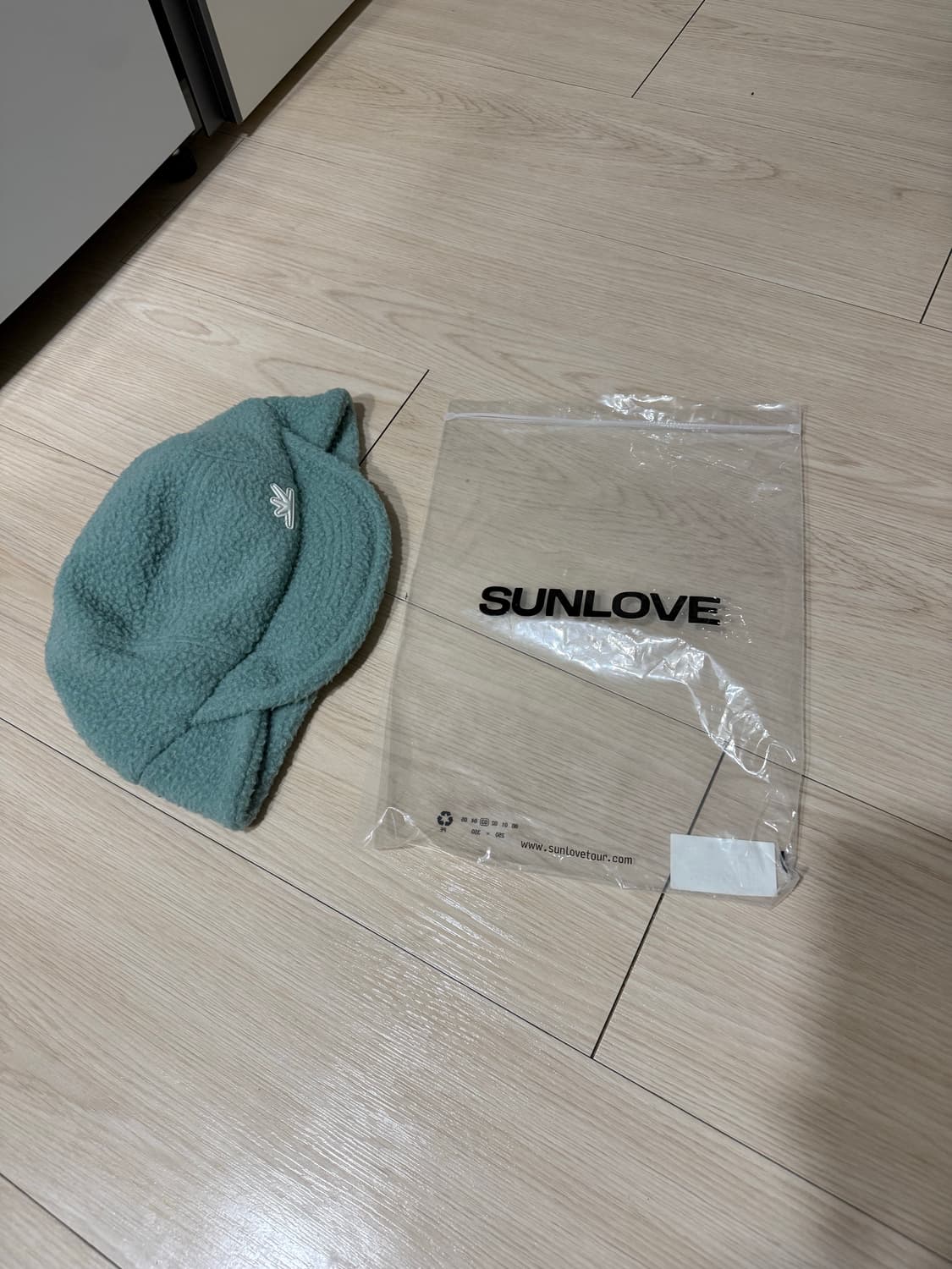 썬러브 귀달이 모자 Light Teal 상품이미지6